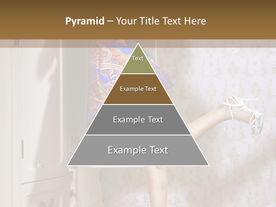 Cotton Cloth Look PowerPoint Template