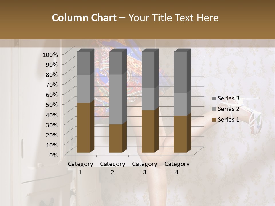 Cotton Cloth Look PowerPoint Template