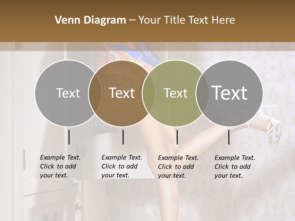 Cotton Cloth Look PowerPoint Template