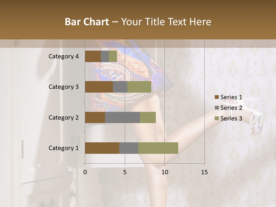 Cotton Cloth Look PowerPoint Template