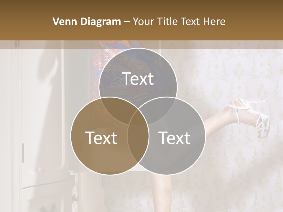 Cotton Cloth Look PowerPoint Template