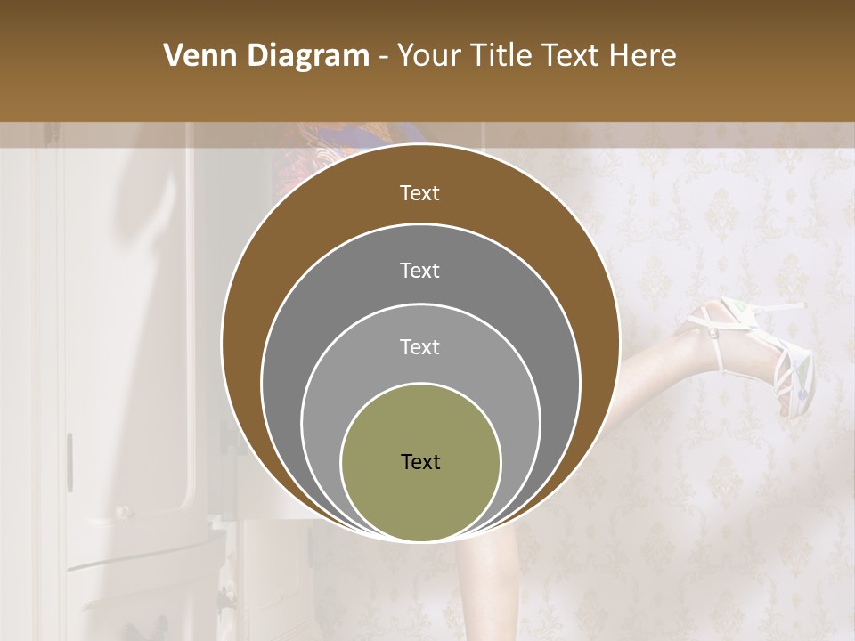 Cotton Cloth Look PowerPoint Template