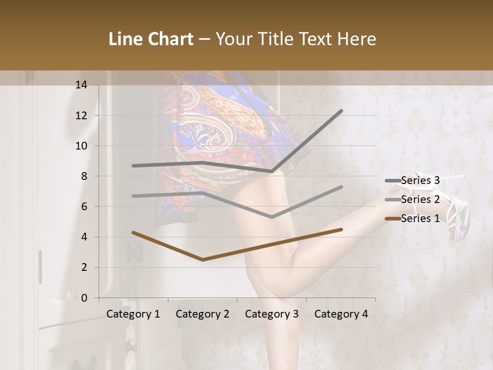 Cotton Cloth Look PowerPoint Template