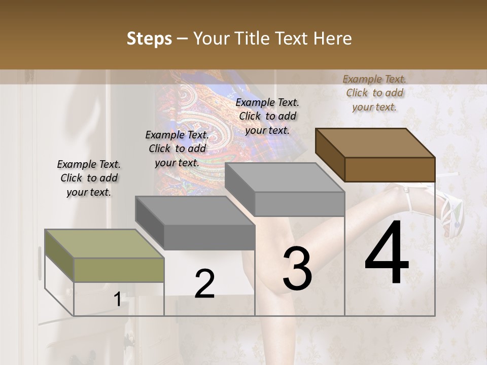 Cotton Cloth Look PowerPoint Template