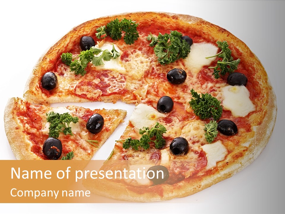 Paprika Cheese Tomato PowerPoint Template