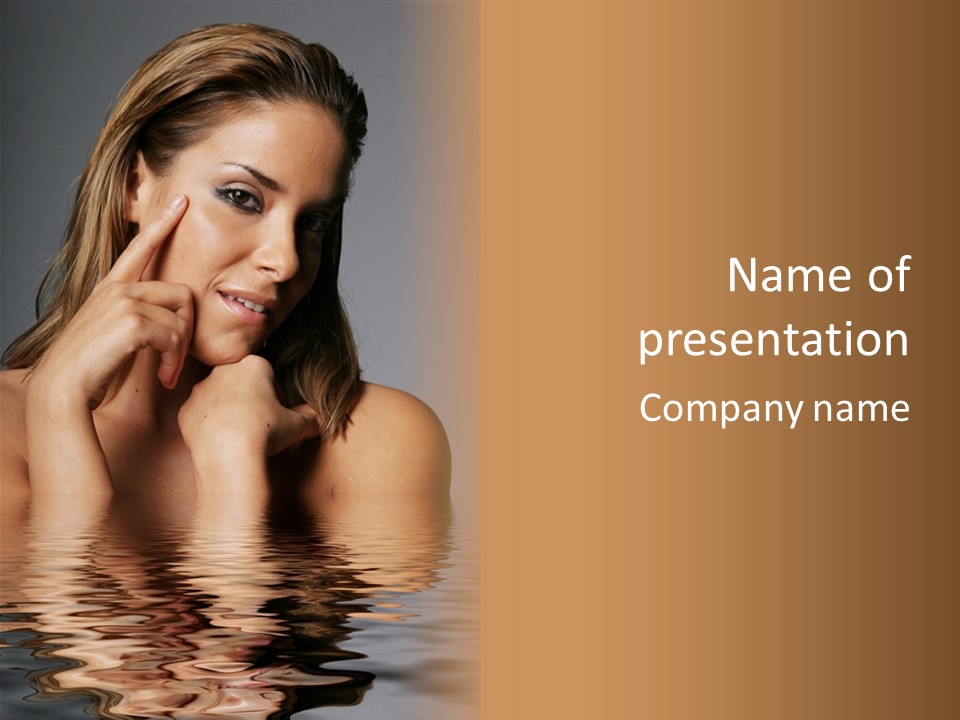 Latino Gorgeous Reflection PowerPoint Template