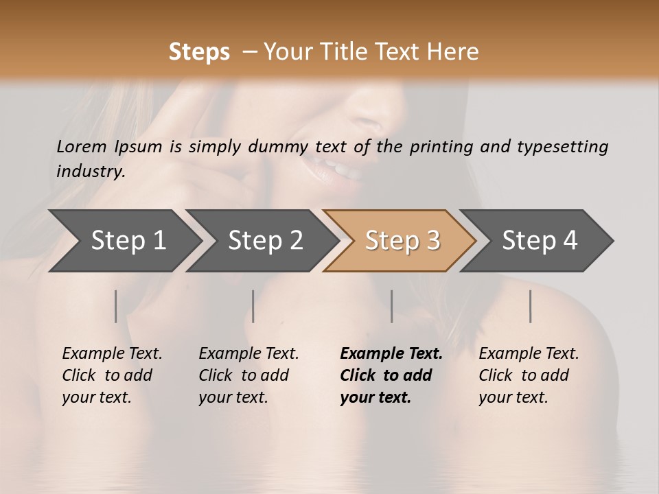 Latino Gorgeous Reflection PowerPoint Template