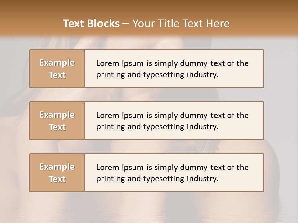 Latino Gorgeous Reflection PowerPoint Template