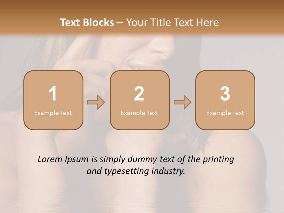 Latino Gorgeous Reflection PowerPoint Template