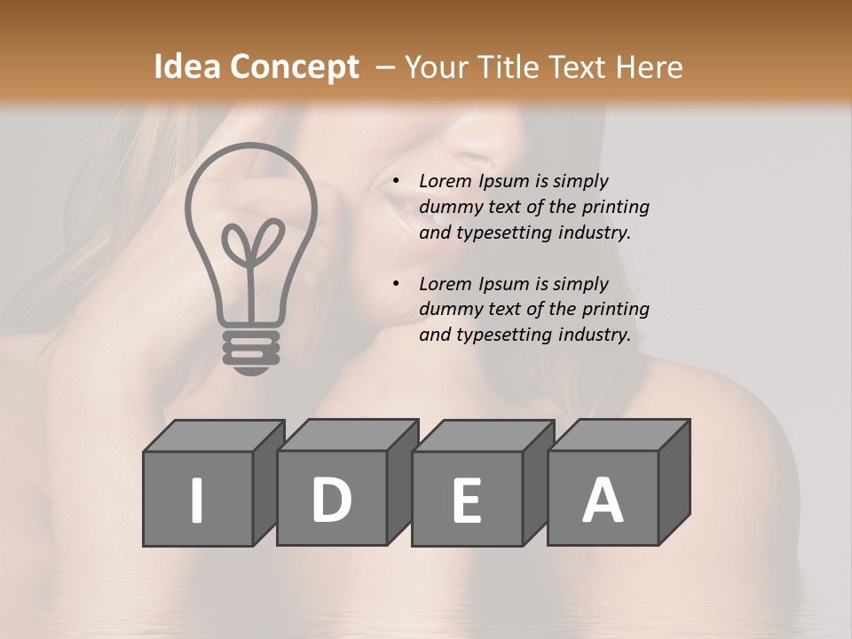 Latino Gorgeous Reflection PowerPoint Template