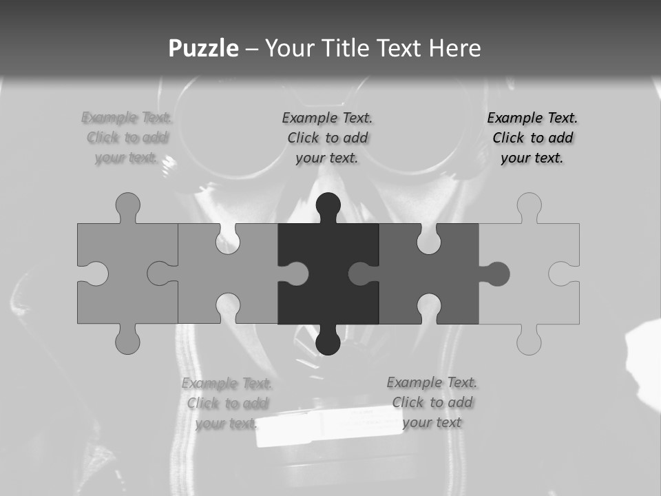 Destruction Jacket Nuclear PowerPoint Template