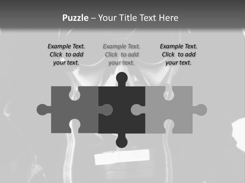 Destruction Jacket Nuclear PowerPoint Template