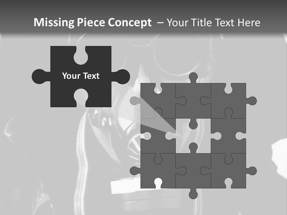 Destruction Jacket Nuclear PowerPoint Template