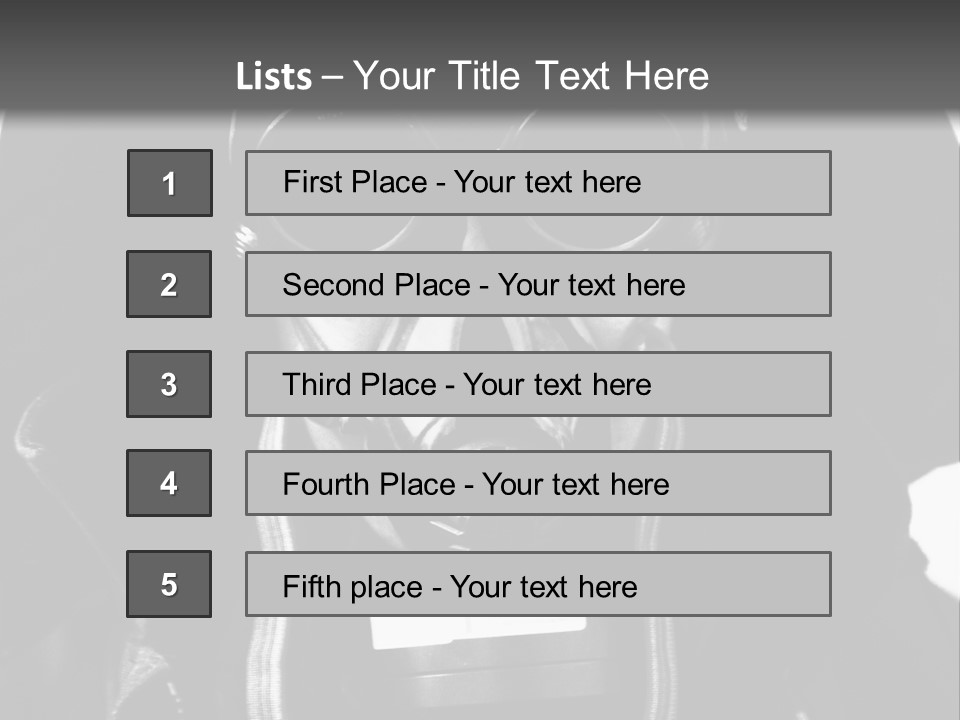Destruction Jacket Nuclear PowerPoint Template