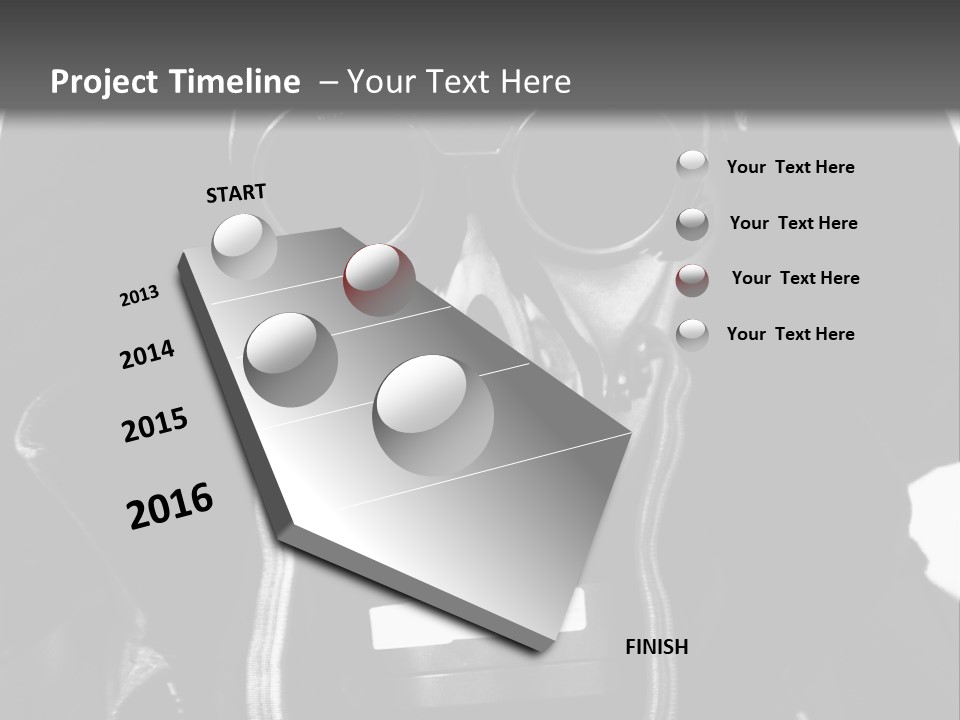 Destruction Jacket Nuclear PowerPoint Template