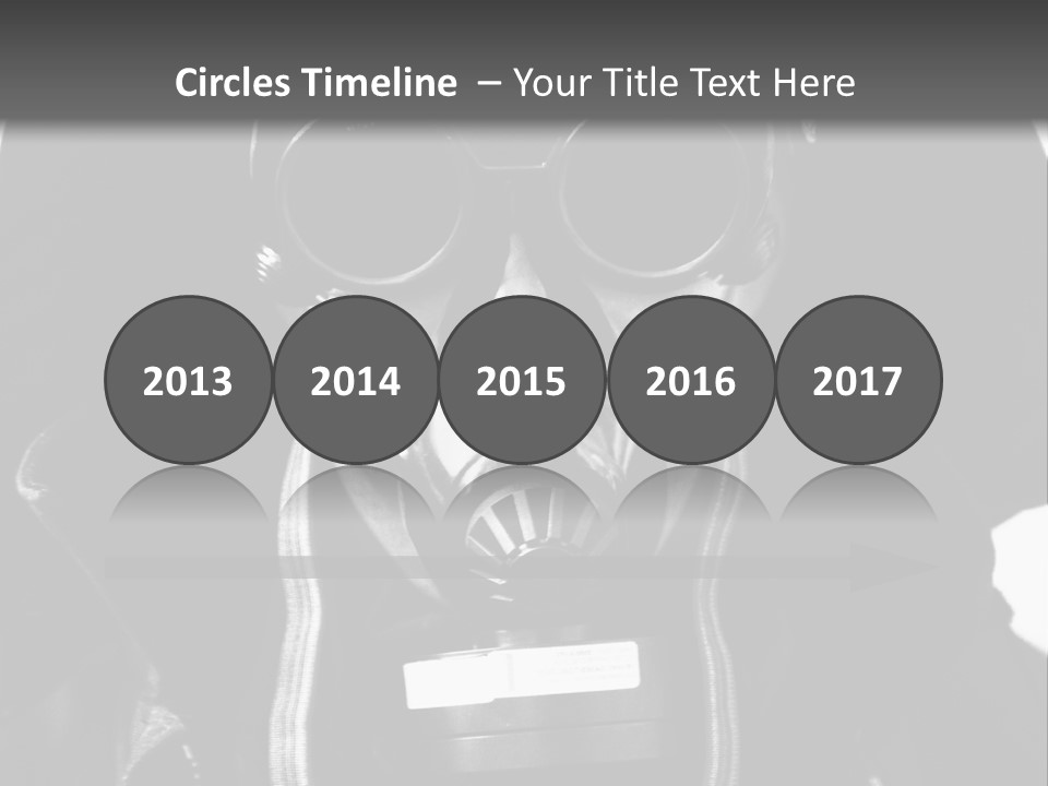 Destruction Jacket Nuclear PowerPoint Template