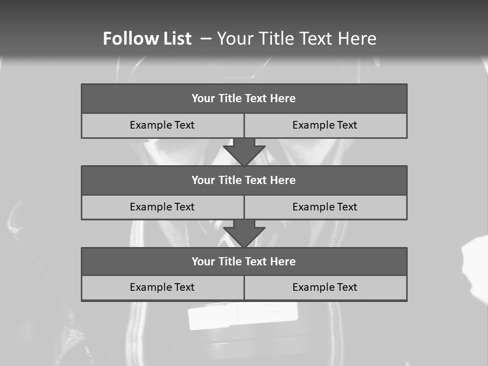 Destruction Jacket Nuclear PowerPoint Template