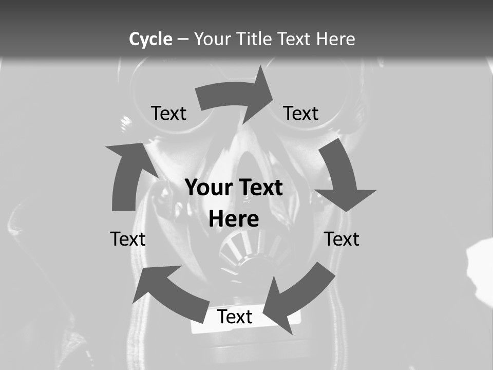 Destruction Jacket Nuclear PowerPoint Template