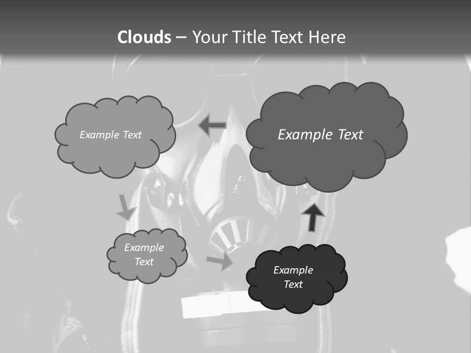 Destruction Jacket Nuclear PowerPoint Template