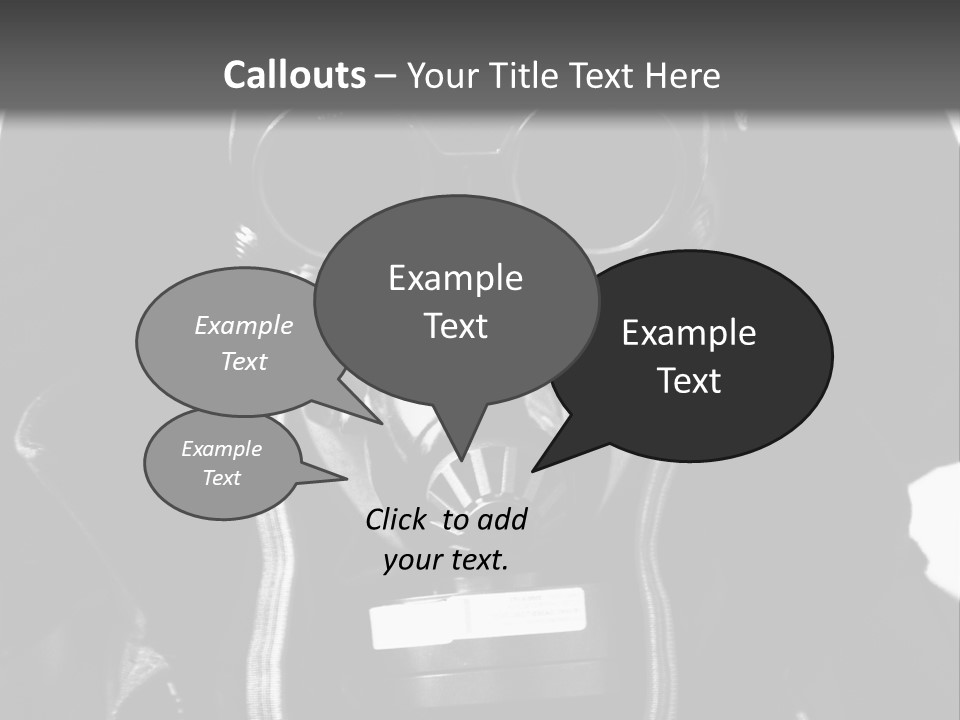 Destruction Jacket Nuclear PowerPoint Template