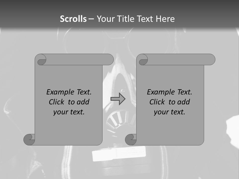 Destruction Jacket Nuclear PowerPoint Template