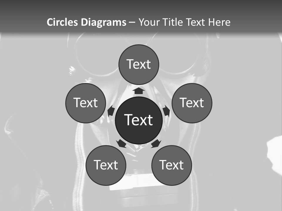 Destruction Jacket Nuclear PowerPoint Template