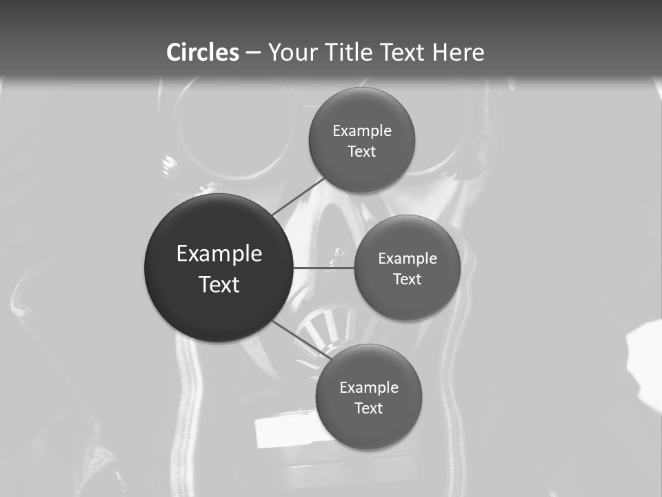 Destruction Jacket Nuclear PowerPoint Template