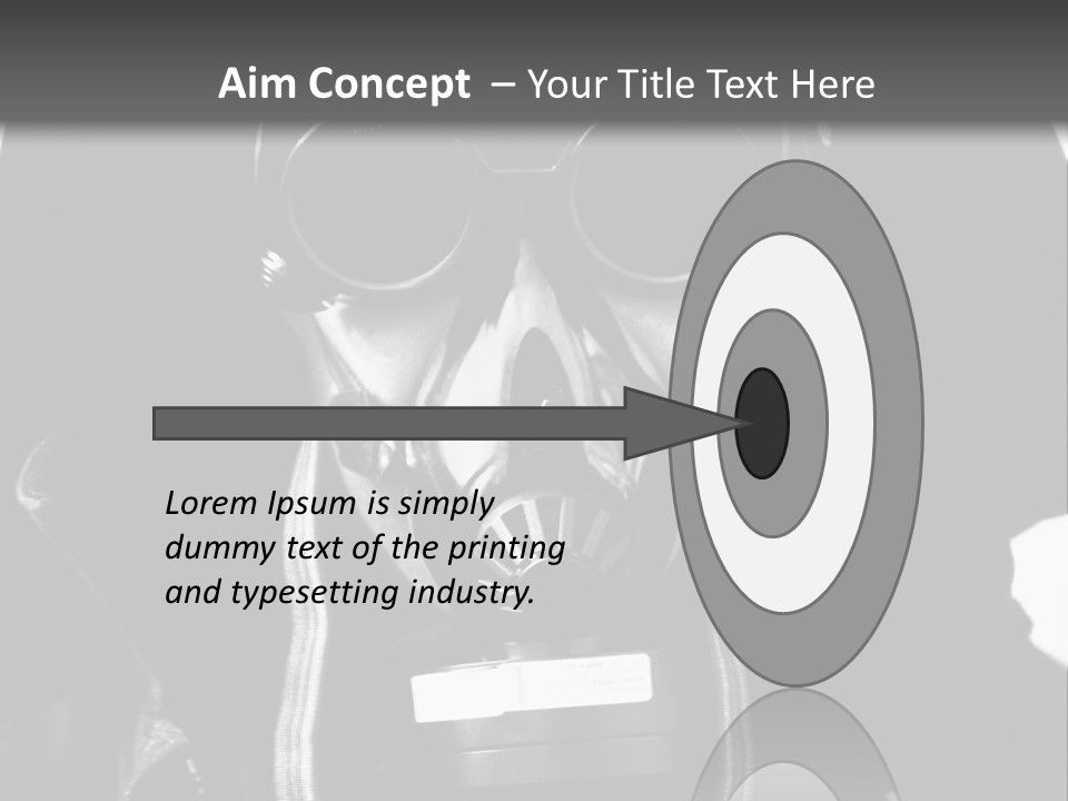 Destruction Jacket Nuclear PowerPoint Template
