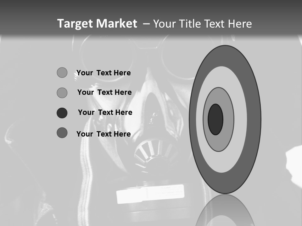 Destruction Jacket Nuclear PowerPoint Template