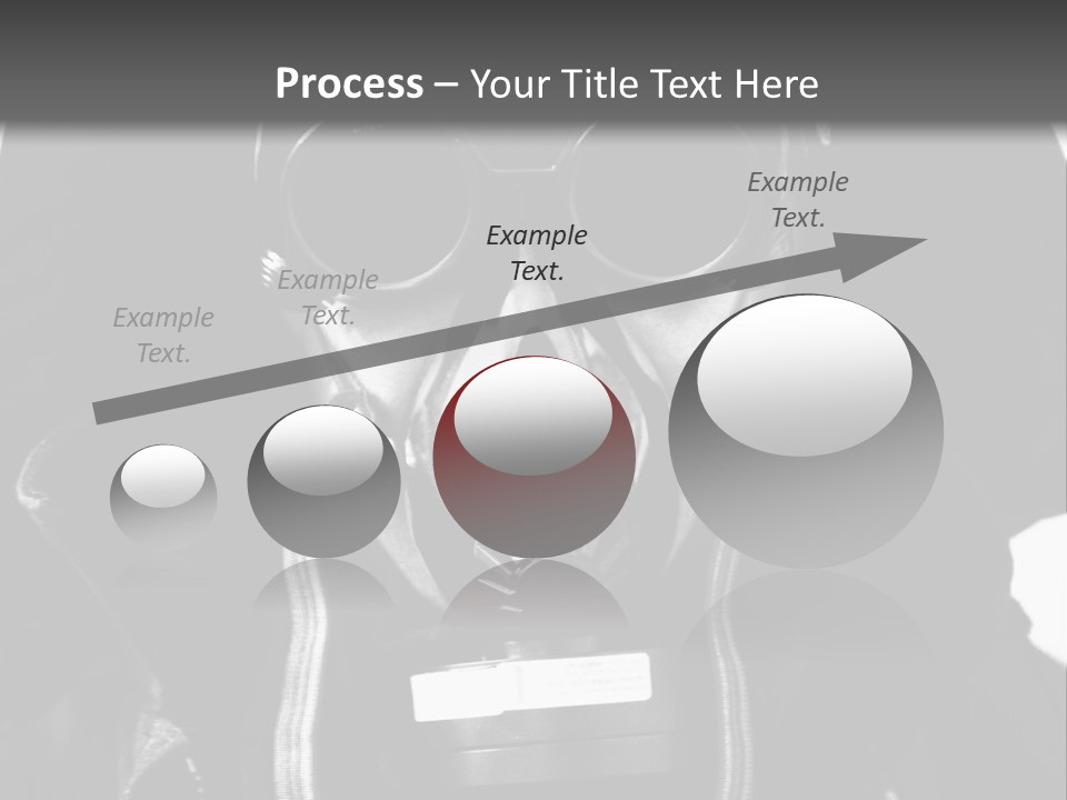 Destruction Jacket Nuclear PowerPoint Template