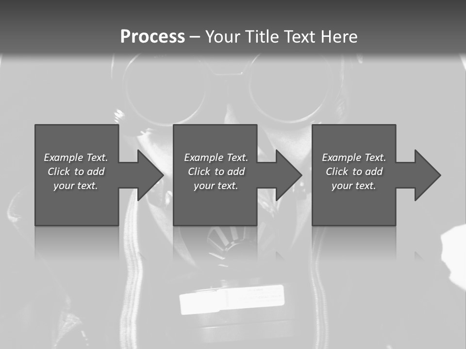 Destruction Jacket Nuclear PowerPoint Template