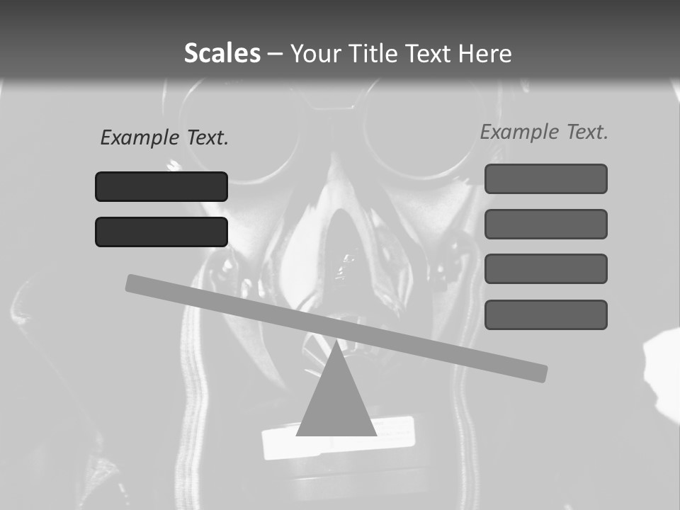 Destruction Jacket Nuclear PowerPoint Template
