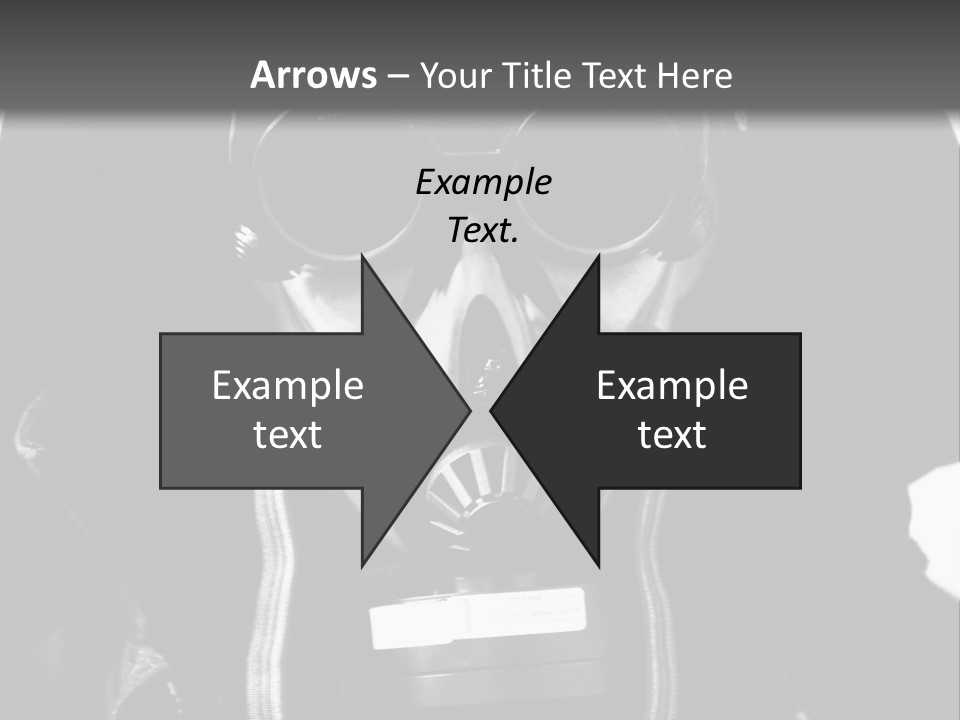 Destruction Jacket Nuclear PowerPoint Template
