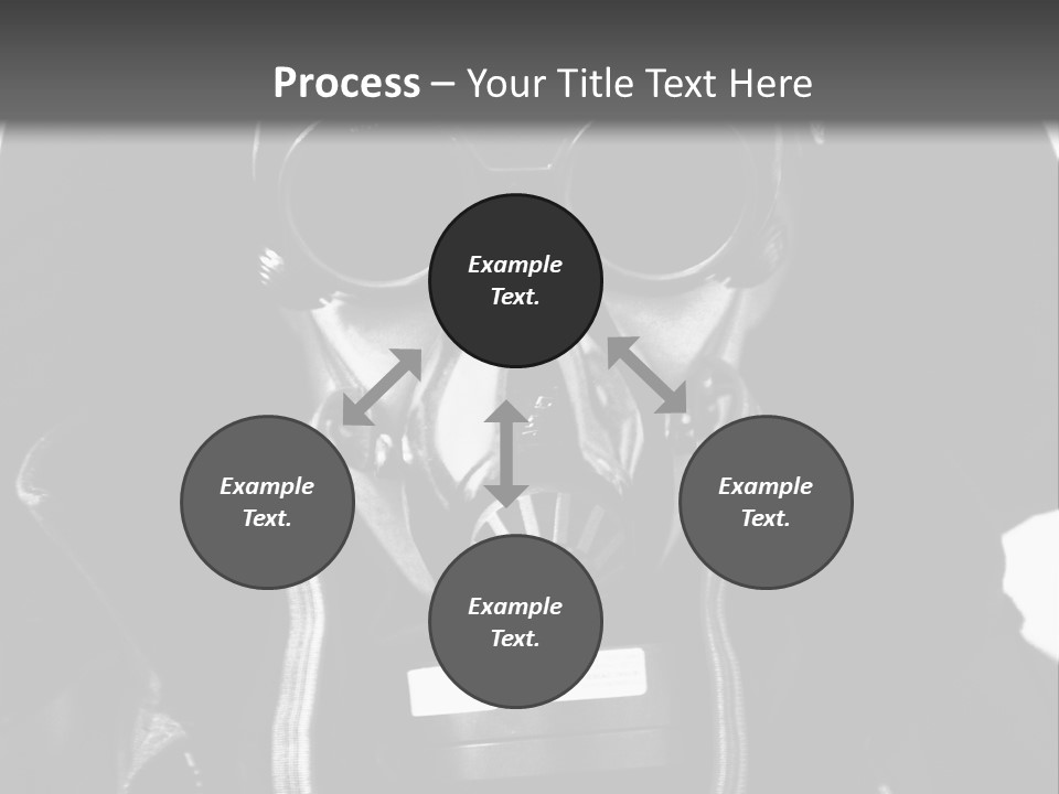 Destruction Jacket Nuclear PowerPoint Template