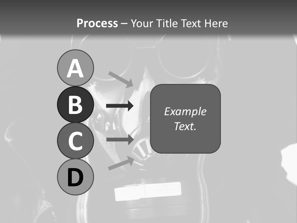 Destruction Jacket Nuclear PowerPoint Template