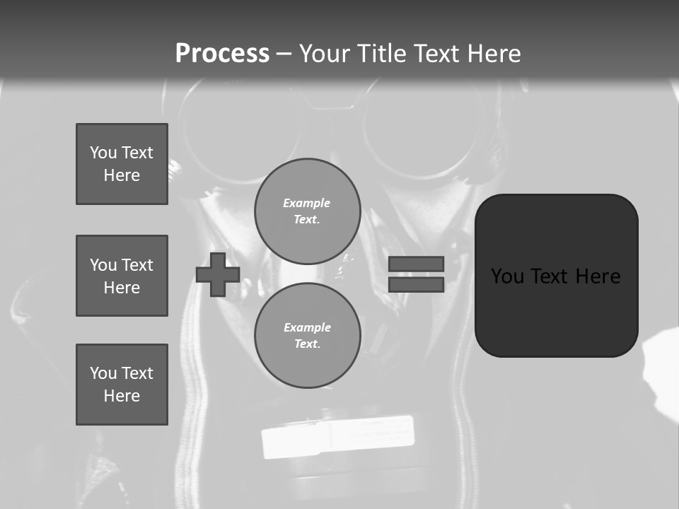 Destruction Jacket Nuclear PowerPoint Template
