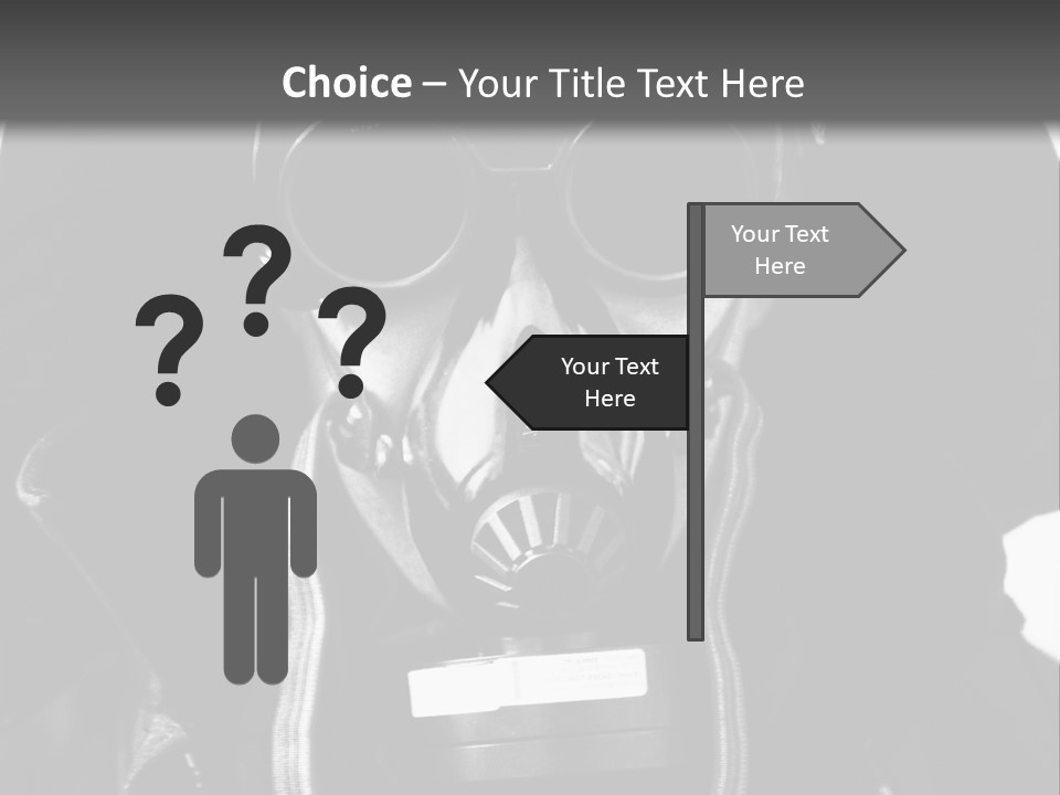 Destruction Jacket Nuclear PowerPoint Template