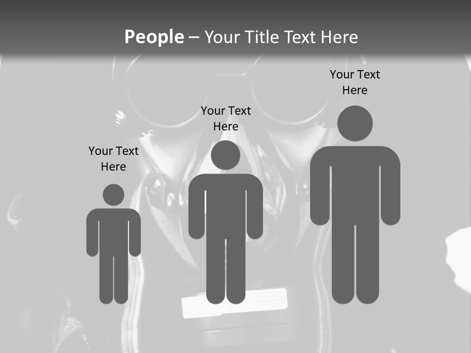 Destruction Jacket Nuclear PowerPoint Template
