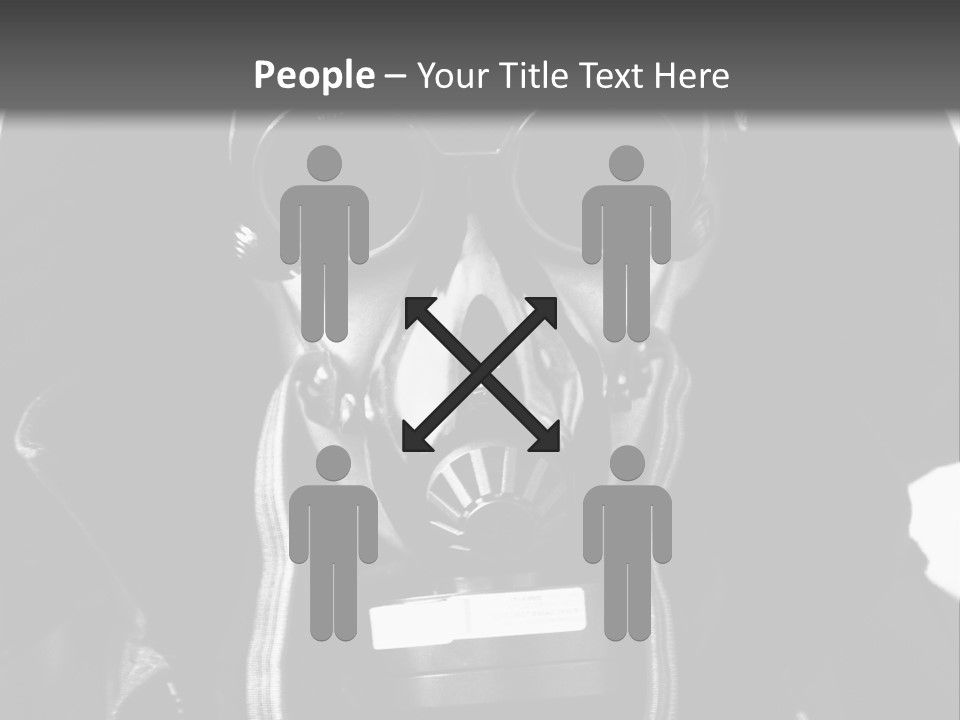 Destruction Jacket Nuclear PowerPoint Template