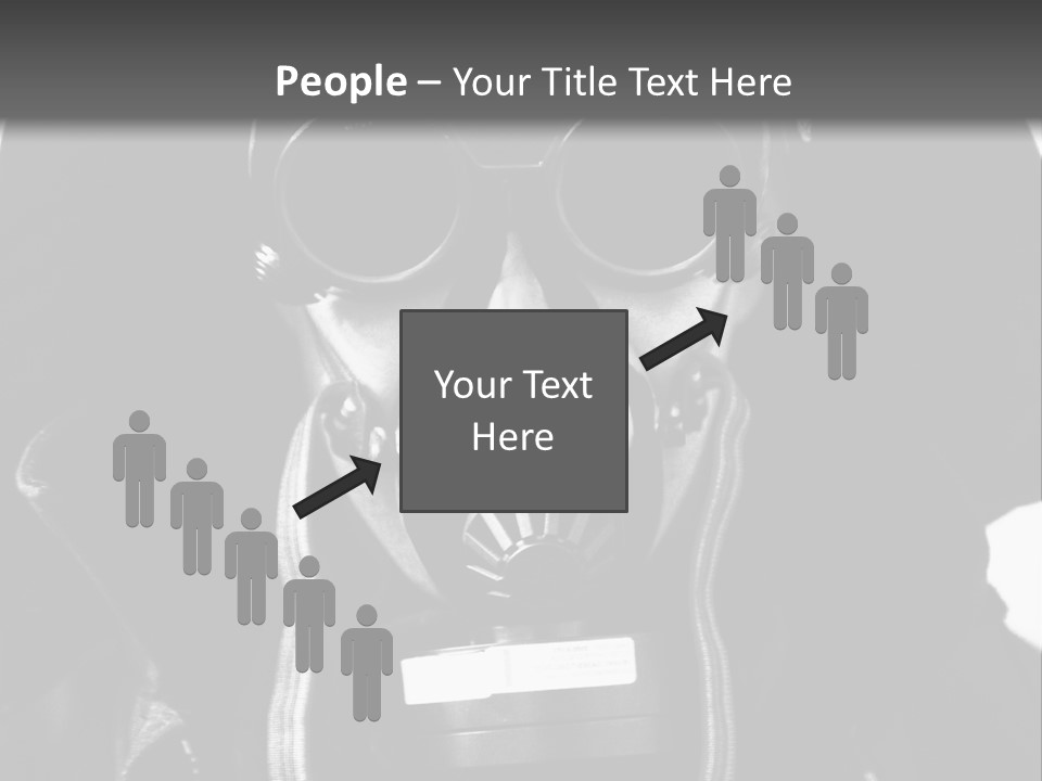 Destruction Jacket Nuclear PowerPoint Template