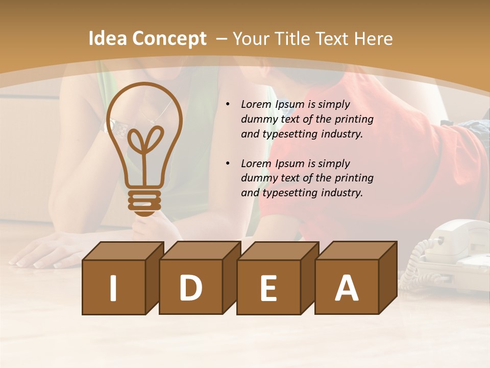 Child Mother Woman PowerPoint Template