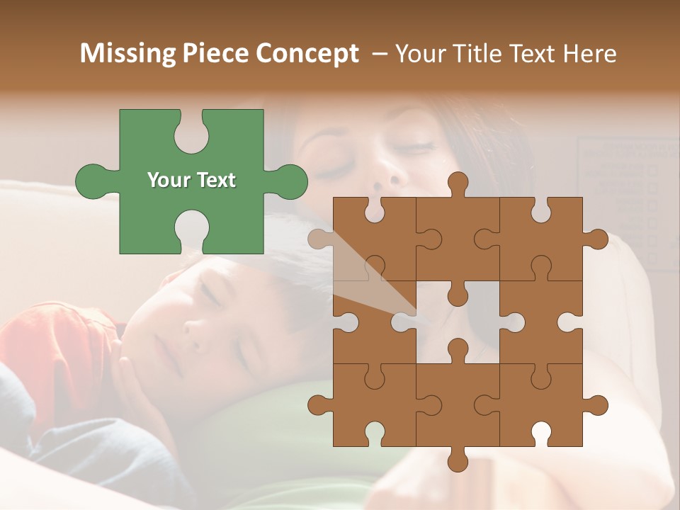 New Parent Sleeping PowerPoint Template