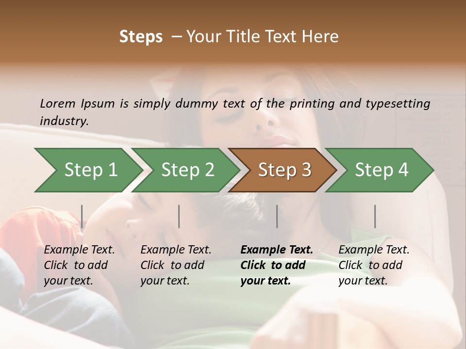 New Parent Sleeping PowerPoint Template