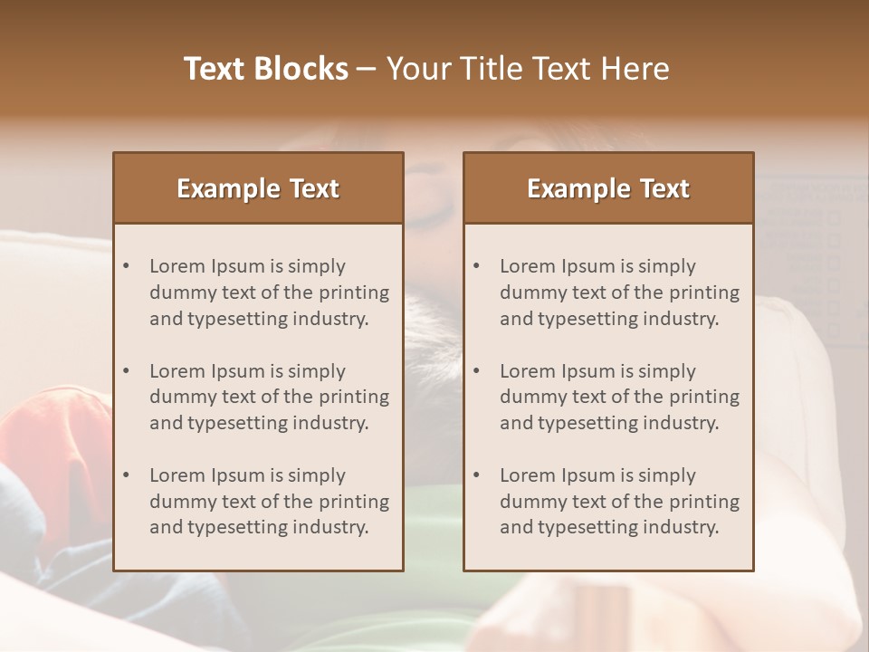 New Parent Sleeping PowerPoint Template