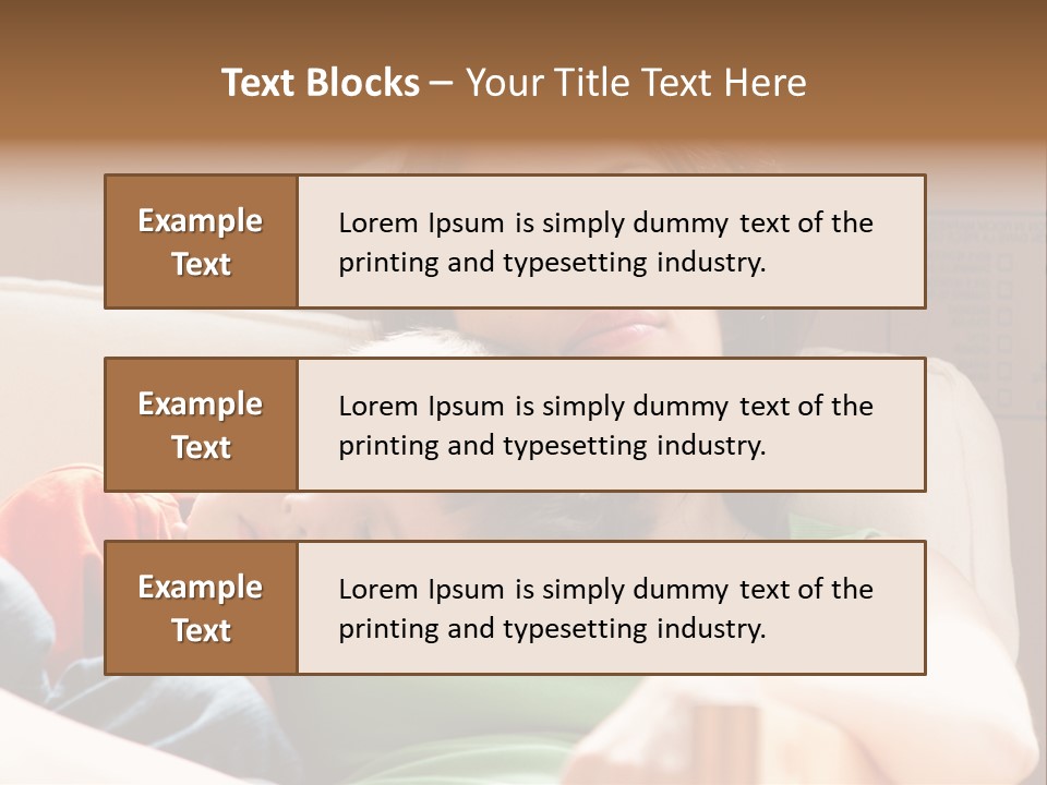 New Parent Sleeping PowerPoint Template