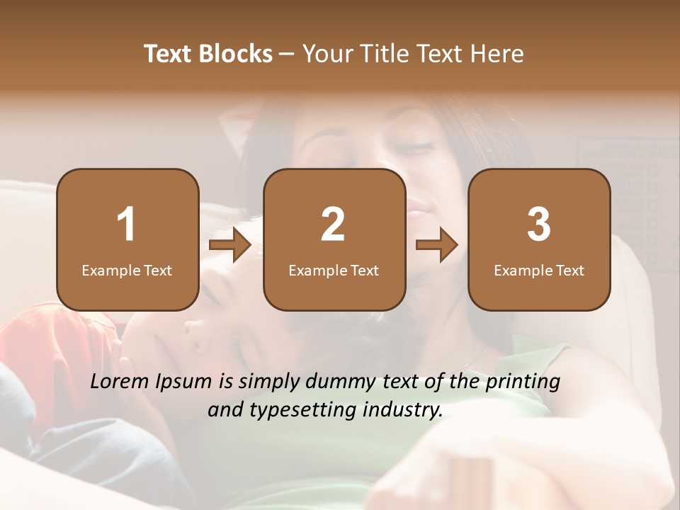 New Parent Sleeping PowerPoint Template