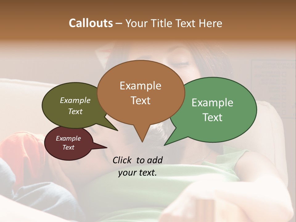 New Parent Sleeping PowerPoint Template