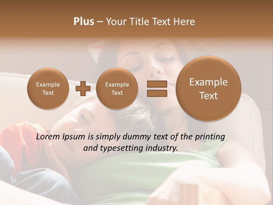 New Parent Sleeping PowerPoint Template