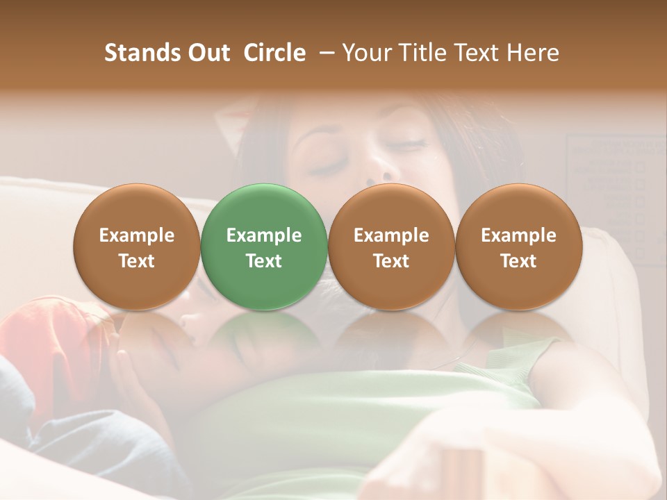 New Parent Sleeping PowerPoint Template