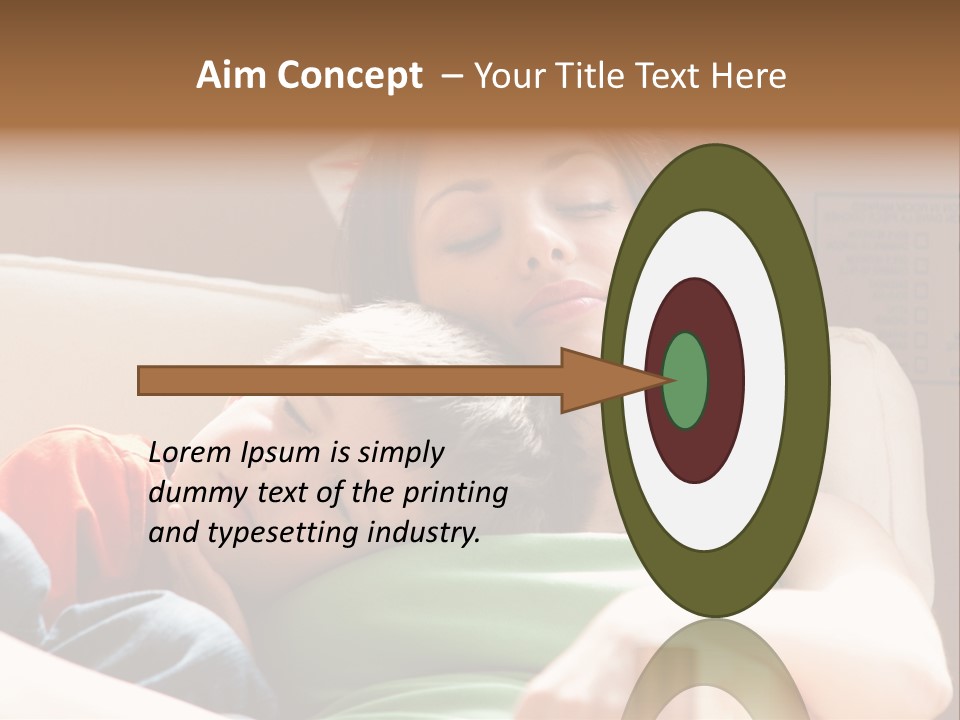 New Parent Sleeping PowerPoint Template